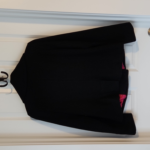 Black peacoat size small - Picture 2 of 4